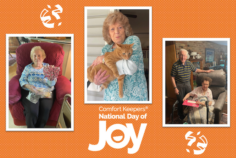 The National Day of Joy is June 26th, 2024 Comfort Keepers